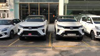 Legender 4X4 vs Legender 4X2Fortuner Legender 2021 Update  Difference between Legender 4X2 amp 4X4 [upl. by Waverley]