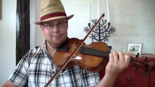 Äppelbiten Äppelbo gånglåt  Gärdebylåten  Svensk folkmusik  fiol  violin [upl. by Leksehc]