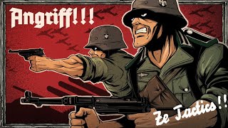 WW2 German Squad Tactics  Animated History [upl. by Enaoj]