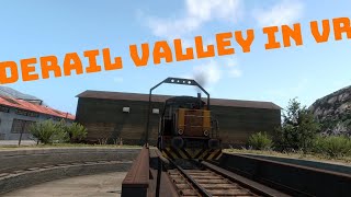 Derail Valley in VR  Day 4  we hit fog [upl. by Aikram]