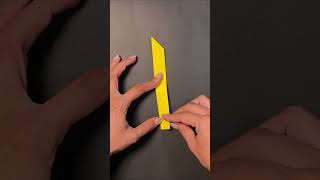 How To Make a Paper Ninja Star Shuriken  Origami shorts ninjastar paperninjastar [upl. by Allie508]