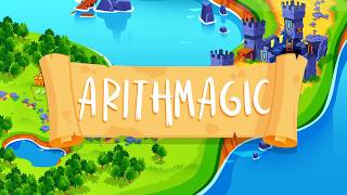 Arithmagic  Math RPG Launch Trailer Original  Android  iOS [upl. by Orman]