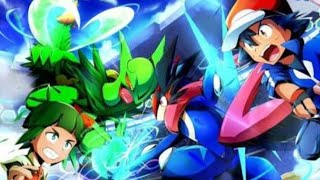 Ashgreninja vs mega sceptile Pokemon amv courtesy call [upl. by Vitoria306]