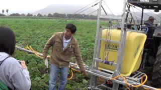 Calibración de un pulverizador de barra Sermi LimaPerú 2 [upl. by Bear876]