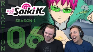 SOS Bros React  Saiki K Season 1 Episode 6  A Chaotic Medley [upl. by Anitnamaid934]