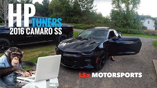 Tuning the 2016 Camaro SS  Tuning with HP Tuners [upl. by Kit]