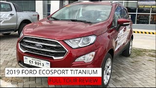 2019 FORD ECOSPORT TITANIUM 10L Ecoboost  FULL TOUR REVIEW [upl. by Penman]