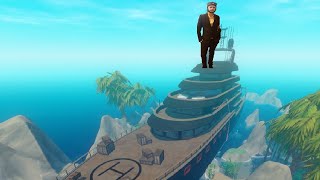 How to get on top of Vasagatan yacht in Raft [upl. by Rialb]