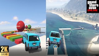 GTA ONELINE CHEROKEE PARKOUR gameplay CANIS SEMINOLE FRONTIER [upl. by Jerman]