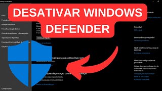 Como DESLIGAR o WINDOWS DEFENDER Tutorial [upl. by Eijneb27]