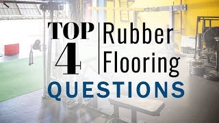 Top Rubber Flooring Questions [upl. by Seniag]