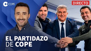 🔴 ¡LA CONTINUIDAD DE XAVI EN EL AIRE I El Partidazo de COPE con Juanma Castaño [upl. by Klimesh]