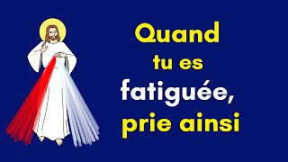 🙏🏻✨Quand tu es fatiguée prie ainsi CatholiquesFrançais MéditationChrétienneFrance [upl. by Rehpotirhc]