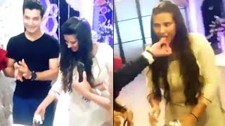 Sharad Malhotra Celebrates Kratika Sengar BIRTHDAY on Kasam sets  Sharad Kratika [upl. by Okim306]