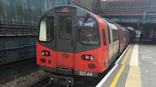 Trainspotting at Colindale Station 3421 [upl. by Anirtal573]