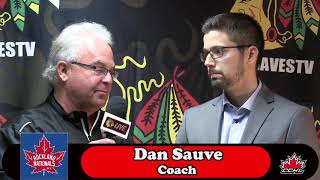 CCHL Interview Dan Sauve [upl. by Annauj]