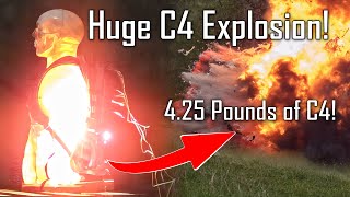 Massive C4 Explosion vs Ballistic Torsos  Ballistic HighSpeed [upl. by Halli]