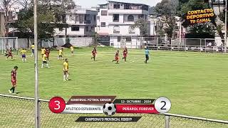 GOLES DE ATLETICO ESTUDIANTIL VS PEÑAROL [upl. by Ecyob]