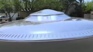 UFO Landing Exclusive  Flying Saucer Lands in Las Vegas Neighborhood CGI humor ufo funny [upl. by Sirak]