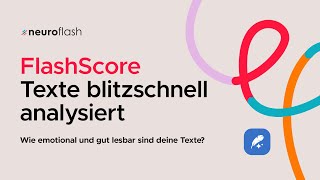 FlashScore – Texte blitzschnell analysieren [upl. by Romalda264]