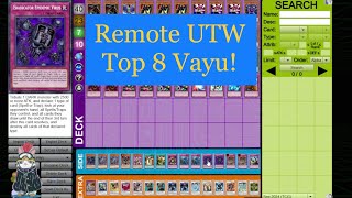 His Return to Remote Duels Midwestgamingygo  Joe Dietrich Top 8 Remote YCS UTW VAYU TURBO Deck [upl. by Jessica]