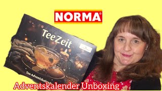 Interessante Sorten 😋 🫖 NORMA Tee Zeit Adventskalender Unboxing [upl. by Anastasie]