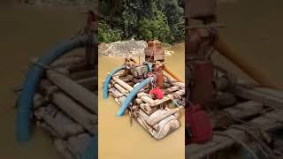 Alluvial gold mining in West Aceh Indonesia [upl. by Eirehc678]