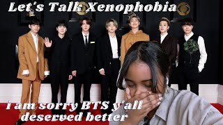 BTS GRAMMY 2021 REACTION  STOP USING ARMYs FOR VIEWS [upl. by Nosirrag583]