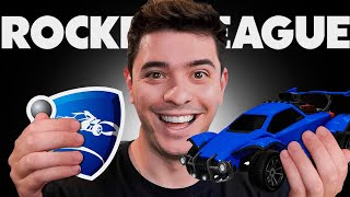 MINHA PRIMEIRA VEZ JOGANDO ROCKET LEAGUE Firewall154 [upl. by Anniroc]