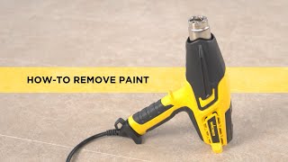 How to Remove Paint Using a Heat Gun [upl. by Myrle]