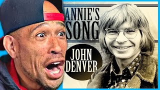 Rapper FIRST time REACTION to John Denver  Annies Song LIVE [upl. by Gildus458]