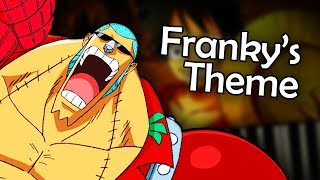 Frankys Theme from One Piece  Piano Tutorial [upl. by Kerek]