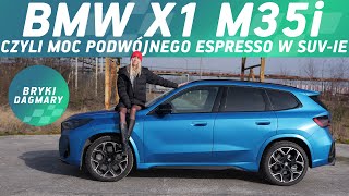 BMW X1 M35i czyli moc podwójnego espresso w SUVie [upl. by Grochow232]