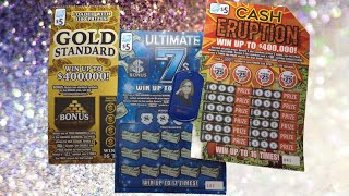 Which 5 ticket will win Gold Standard Ultimate 7s amp Cash Eruption Illinois lottery [upl. by Ailegave]