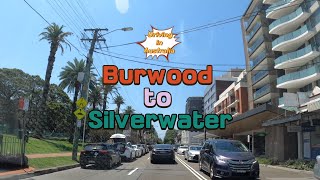 Driving in Australia From Burwood to Silverwater NSW  4K [upl. by Otreblide]