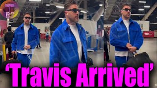 Travis Kelce Rocks Levis Stadium in Blue Corduroy ahead of Chiefs vs 49ers game [upl. by Nata]