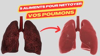 5 aliments pour nettoyer vos poumons  maladie du poumon  prévention cancer poumon  cancer poumon [upl. by Annairoc]