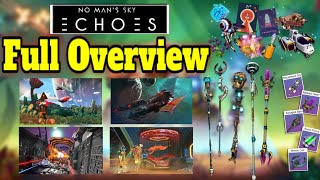 Echoes full overview of the update  nms 2023  everything explained [upl. by Siuqramed821]