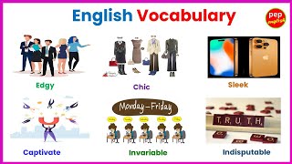 English Vocabulary with Examples  Learn English words [upl. by Shamrao277]