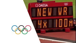 Jamaica Win 4x100m Relay Gold  London 2012 Olympics  Highlights [upl. by Urbano]