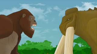 Kong vs Behemoth  EPIC BATTLE  MonsterVerse Battle Animation [upl. by Odnavres]