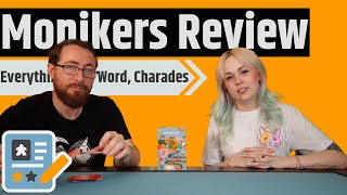 Monikers Review  One Of The Best Charades Games Out There [upl. by Eiliak93]