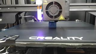 Ender 3 Pro with Klipper Calibration Cube Print 300mms speed [upl. by Isabelita]