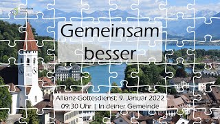 AllianzGottesdienst 2022 Gemeinsam besser [upl. by Wonacott]