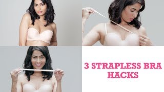 How To Choose amp Wear A Strapless Bra [upl. by Illene329]