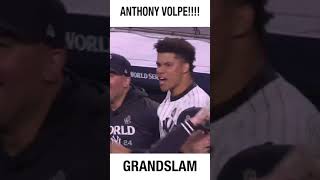 Yankees Anthony Volpe BLAST A GRAND SLAM [upl. by Friedland]