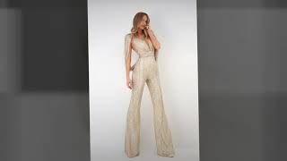 Tarik Ediz 93940 Jumpsuit [upl. by Yragerg]