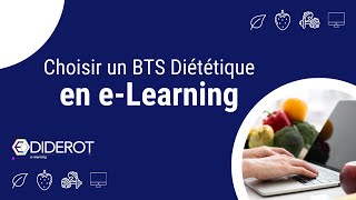 Choisir un BTS Diététique en ELearning [upl. by Pascale]