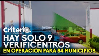 Hay solo 9 verificentros en operación para 84 municipios [upl. by Israeli]