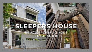 Malaysias Extraordinary Terrace House Transformation｜Sleepers House｜Architecture｜House Tour [upl. by Serg]